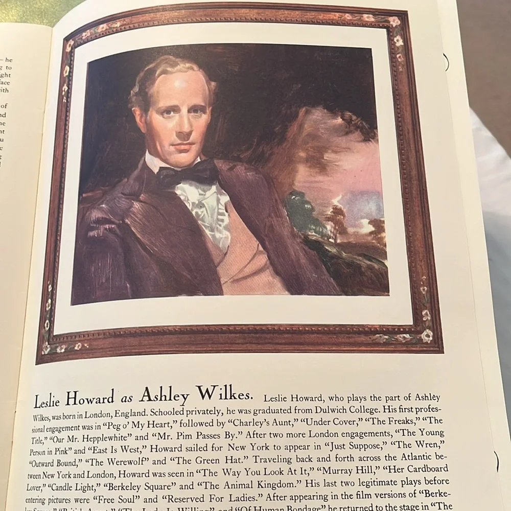 Gone With the  Wind Movie Pamphlet Vintage reproduction 1999. - Picture 10 of 12